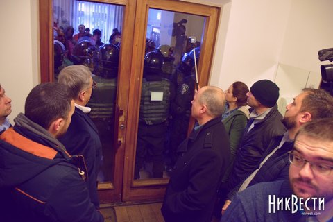 У Миколаєві зірвали форум "Українського вибору"