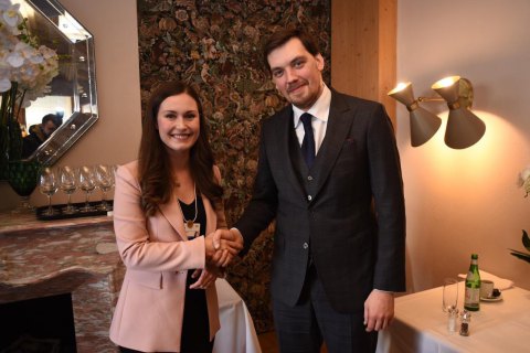 Гончарук зустрівся з прем'єр-міністром Фінляндії