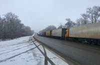 Россия второй день не пропускает украинские фуры на пункте пропуска в Харьковской области