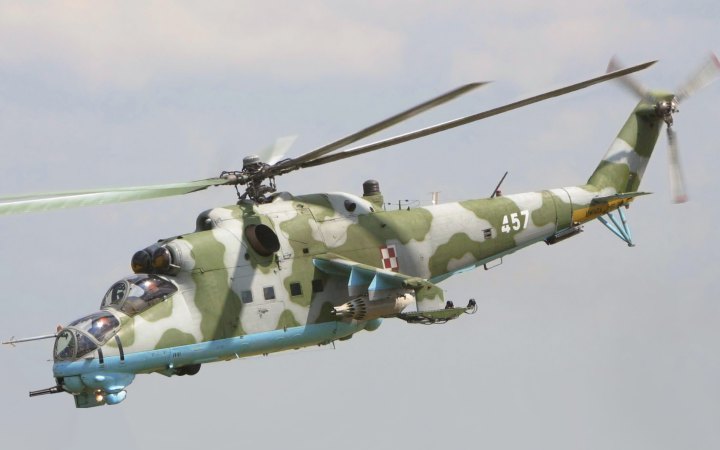 У Польщі впав гелікоптер Мі-24