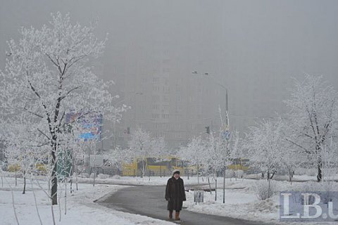 В воскресенье в Киеве до -7