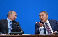 Назарбаев не верит в желание Путина "отхватить кусок Украины"