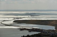 Путин побывал на стройке моста через Керченский пролив
