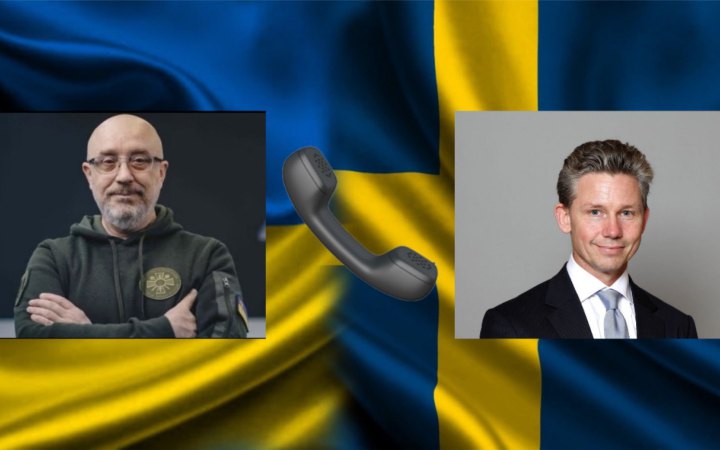 Резніков обговорив із міністром оборони Швеції зміцнення можливостей української армії