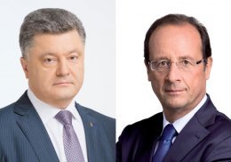 Олланд перед встречей с Путиным поговорил с Порошенко 