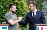 Макрон – українцям: «Франція з вами до перемоги»