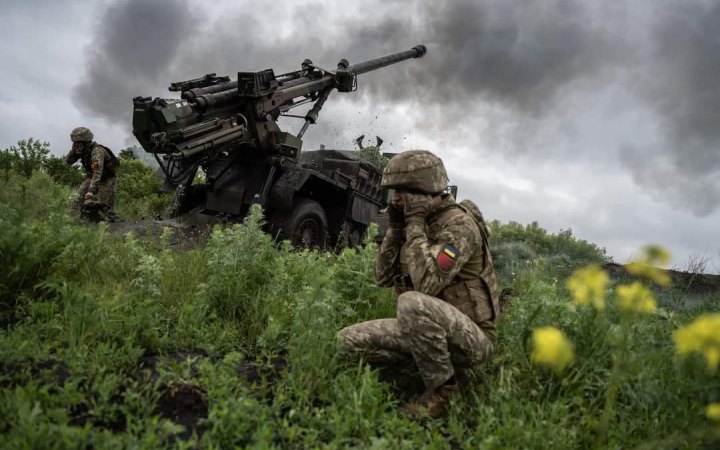 Сили оборони відбили 12 атак росіян у районі Мар’їнки та уразили три склади боєприпасів ворога, - Генштаб