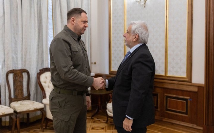 Андрій Єрмак обговорив підготовку першого Глобального саміту миру з послом Бразилії 