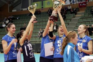 "Химички" - двукратные чемпионки Украины по волейболу 
