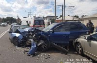 ​У Харкові в ДТП постраждали п'ятеро людей, у тому числі двоє дітей