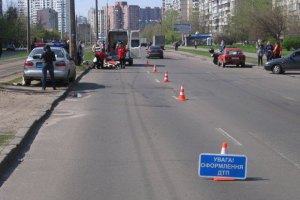 В Тернопольской области "убоповец" на "Мерседесе" врезался в маршрутку