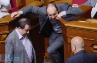 Парубий: мы сознательно остановили голосование по Кабмину, чтобы поговорить с лидерами Майдана