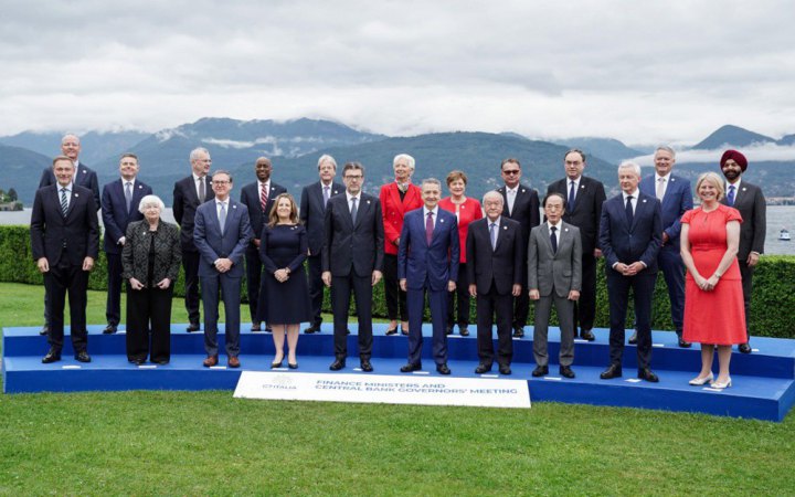 Міністри фінансів G7 підтримали план використання активів РФ для фінансування України