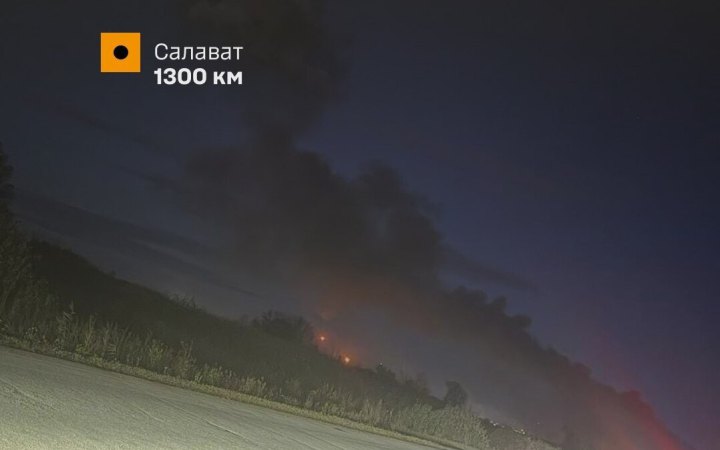 Сили оборони уразили нафтопереробний комплекс "Газпром нефтехім Салават" у Башкортостані