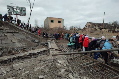 Ірпінь через влучення снаряда відключили від газопостачання 