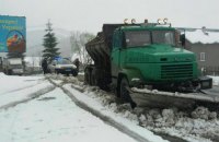 Ивано-Франковскую область засыпало снегом