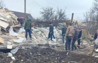 Росія обстріляла Нікополь із дрона-камікадзе