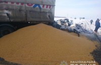 Грузовик попал под дизель-поезд в Харьковской области
