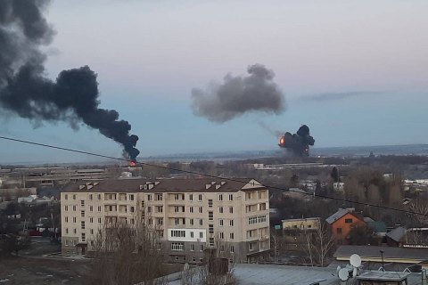 На Харьковщине у местных жителей уже двое суток нет света и воды 