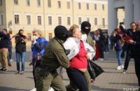 В Беларуси во время субботних протестов задержали 114 человек