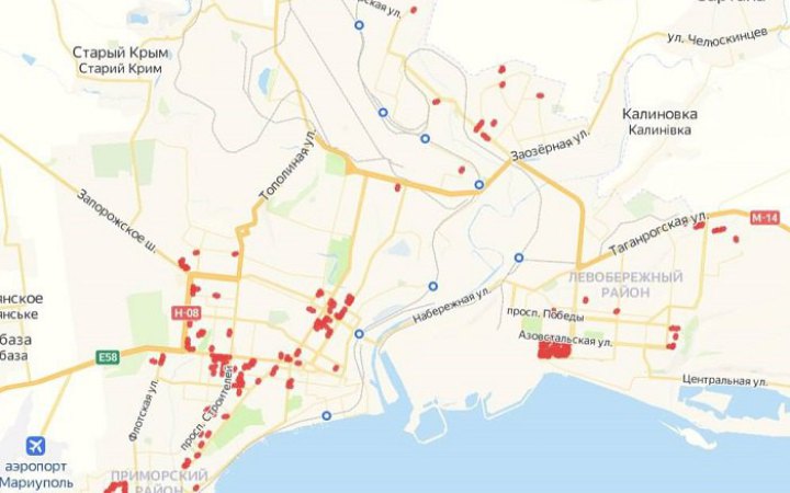 Окупанти планують знести квартал поблизу заводу “Азовсталь” у Маріуполі