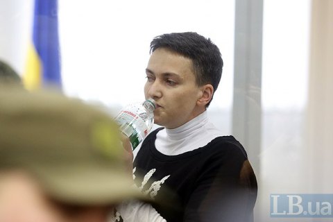 Савченко прервала голодовку