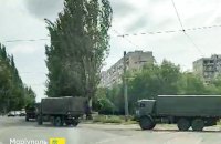 Росіяни перекинули групу танків та вантажівок з Маріуполя в бік Бердянська