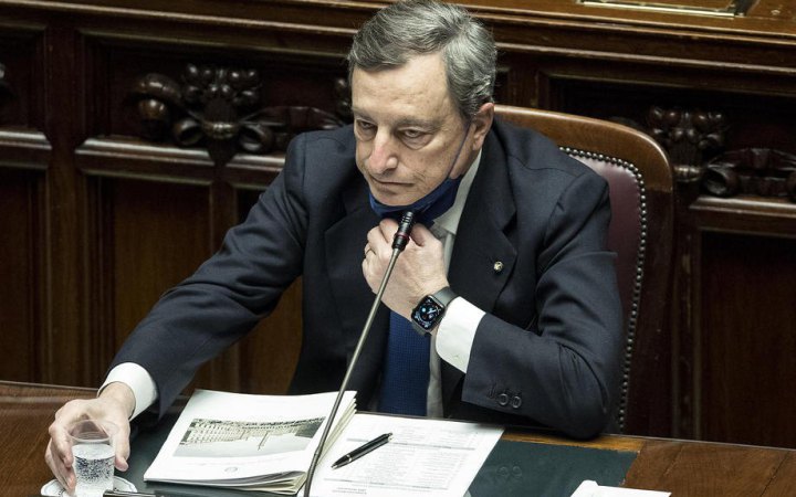 Сенат Італії висловив довіру прем'єр-міністру Маріо Драгі