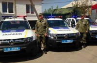 Поліцейські патрулюють демілітаризовану зону біля Станиці Луганської