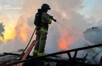 На світанку та вчора ворог атакував Чернігівщину, є травмовані (доповнено)