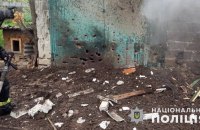 Унаслідок ракетного обстрілу Дружківки на Донеччині поранені троє поліцейських