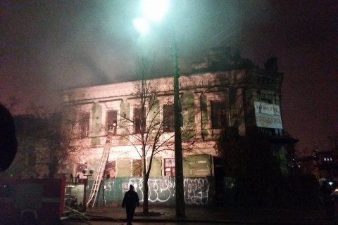 КГГА заподозрила владельца дома на Волошской в его поджоге