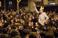 Жители Барселоны встретили короля Испании протестами