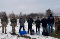 На Закарпатті затримали при спробі незаконно перетнути кордон чотирьох чоловіків