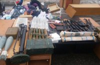 СБУ огласила список изъятого при задержании Рубана оружия