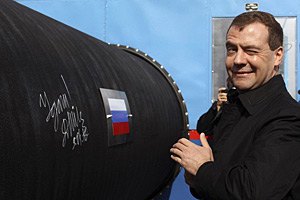 Завершена прокладка первой ветки "Северного потока"