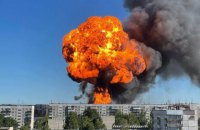 В Новосибирске взорвалась АЗС
