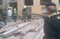 В центре Праги рухнул дом
