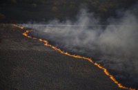 ГосЧС остановила пожар в Чернобыльской зоне (обновлено)