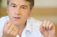 Ющенко призывает днепропетровских журналистов прекратить голодание