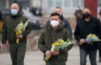 Зеленский и Шмыгаль посетили Чернобыльскую зону