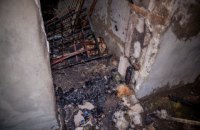 В общежитии Днепропетровского транспортного колледжа произошел пожар