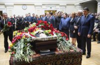 Бориса Олийныка похоронили на Байковом кладбище
