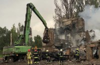 У Дніпрі завершили розбір завалів медзакладу. Відомо про 32 потерпілих і двох загиблих 