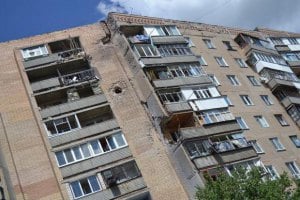 Ущерб от разрушения жилья в Славянске оценили в 1,5 млрд грн