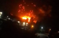 Знову детонують склади боєкомплектів і снарядів рашистів у Новій Каховці, - Хлань