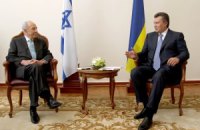 Янукович провел встречу с министром иностранных дел Израиля