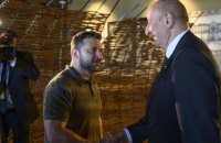 Зеленський привітав Алієва з п'ятою перемогою на президентських виборах