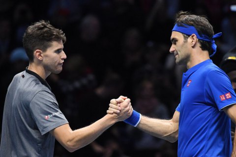 Федерер выиграл первый матч на Итоговом турнире ATP