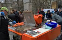 Мальтийская служба передала Каритасу полевые кухни для использования в буферной зоне